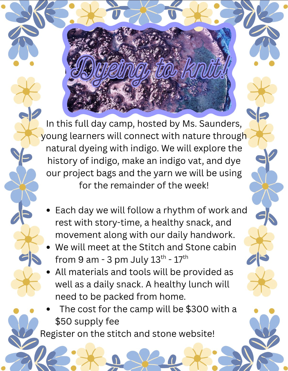 Kids Handwork Camp