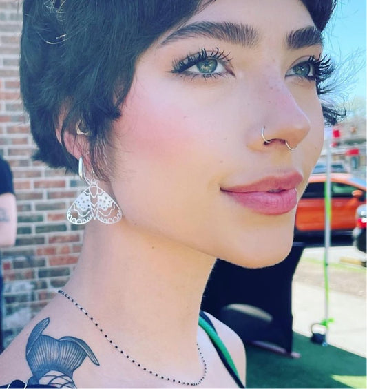 Beaded Enamel Necklace