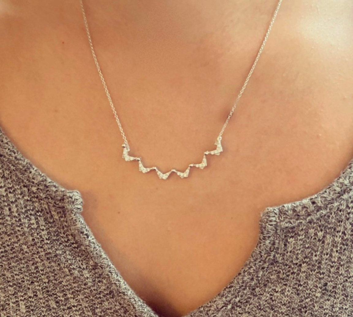 Butterfly Star of David Necklace