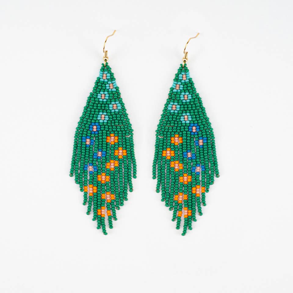 Flower Cascade Earrings