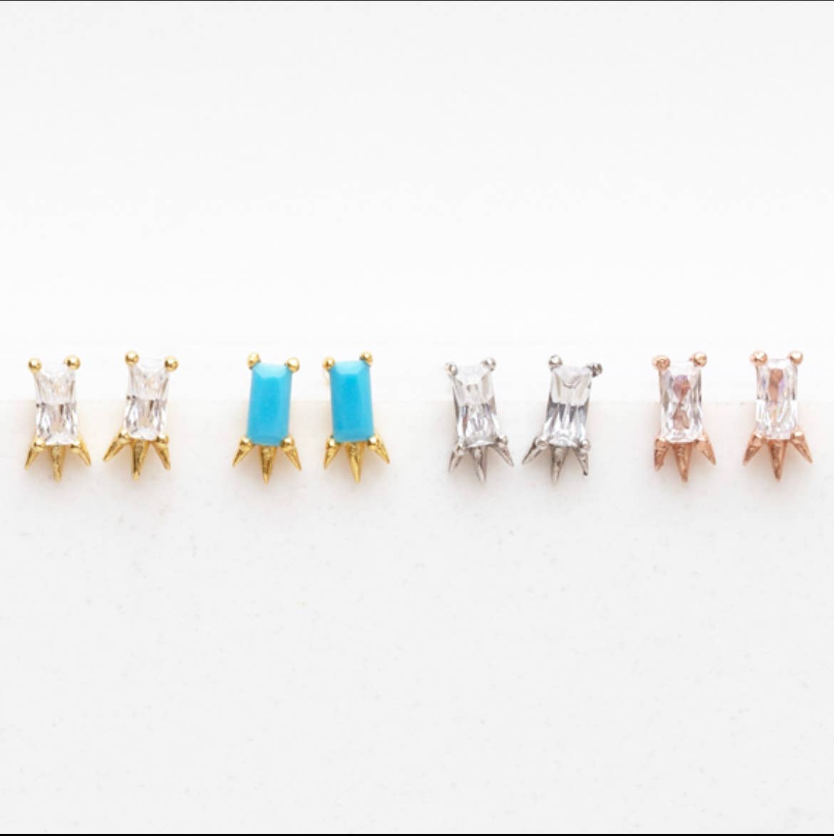 Dainty Spike Studs