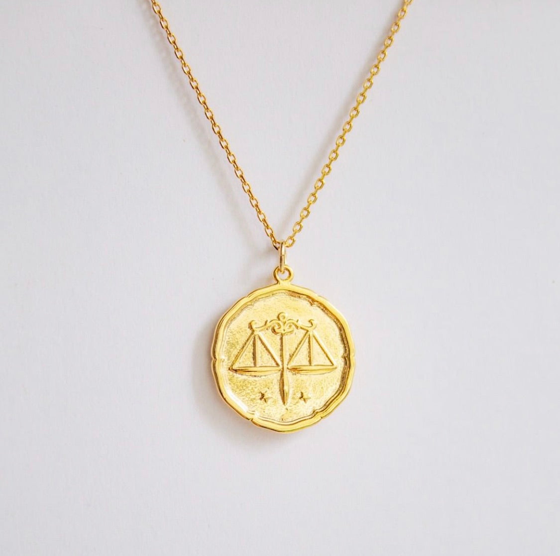 Zodiac Coin Necklace