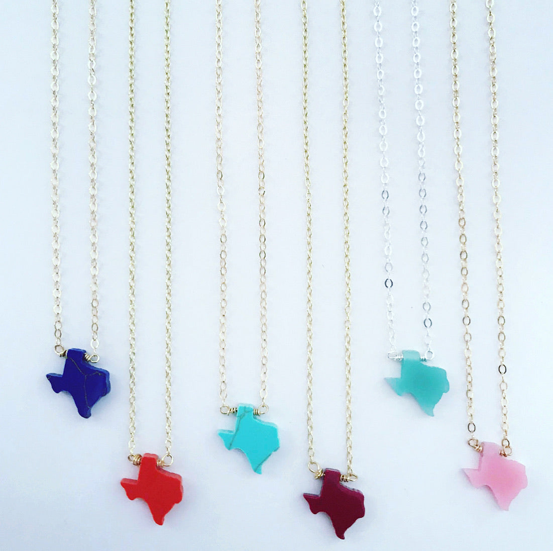 Stone Texas Necklace