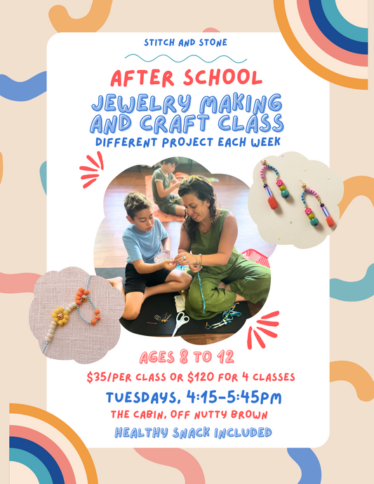 After School Jewelry Making and Craft Class
