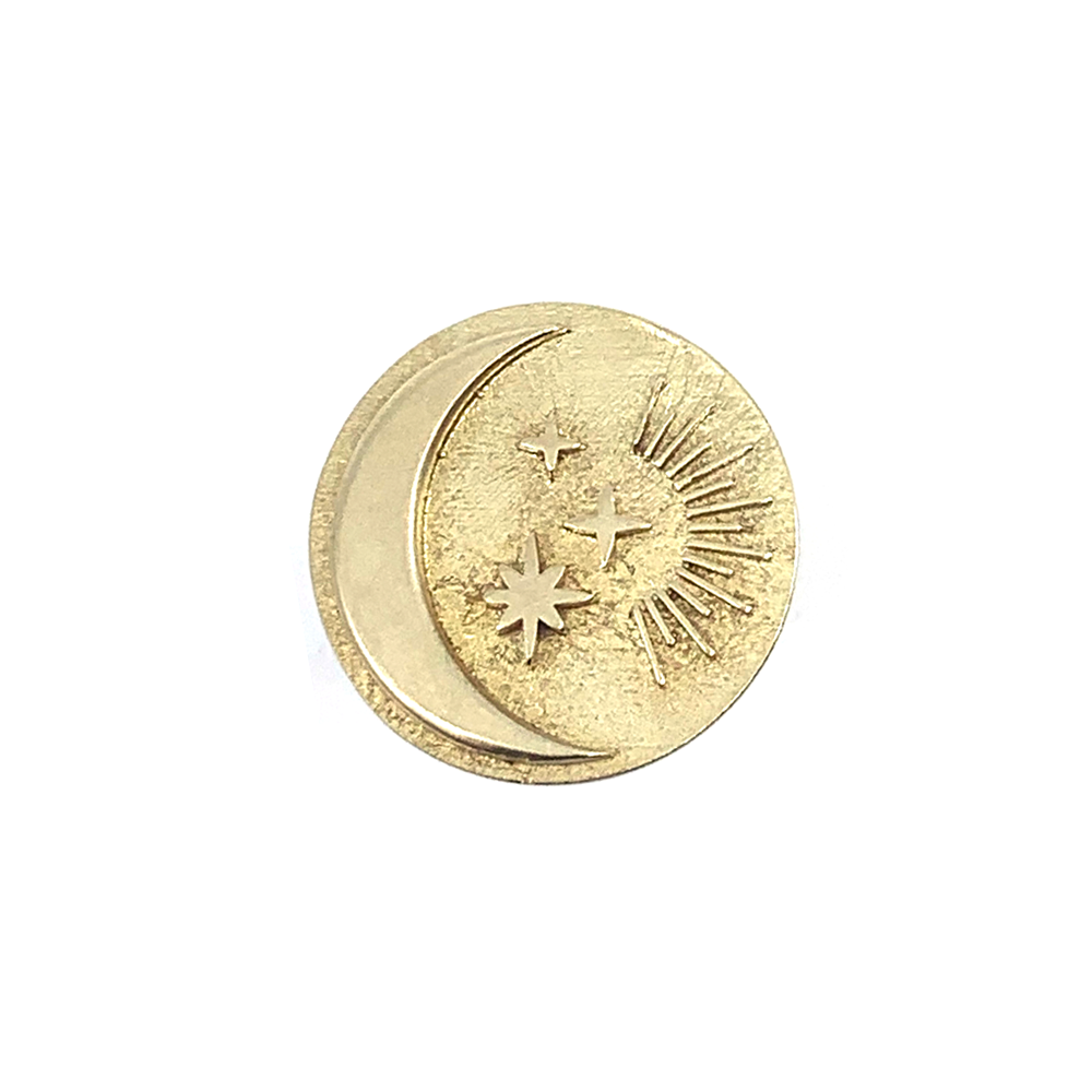 Bandana Slide Moon and Stars Coin