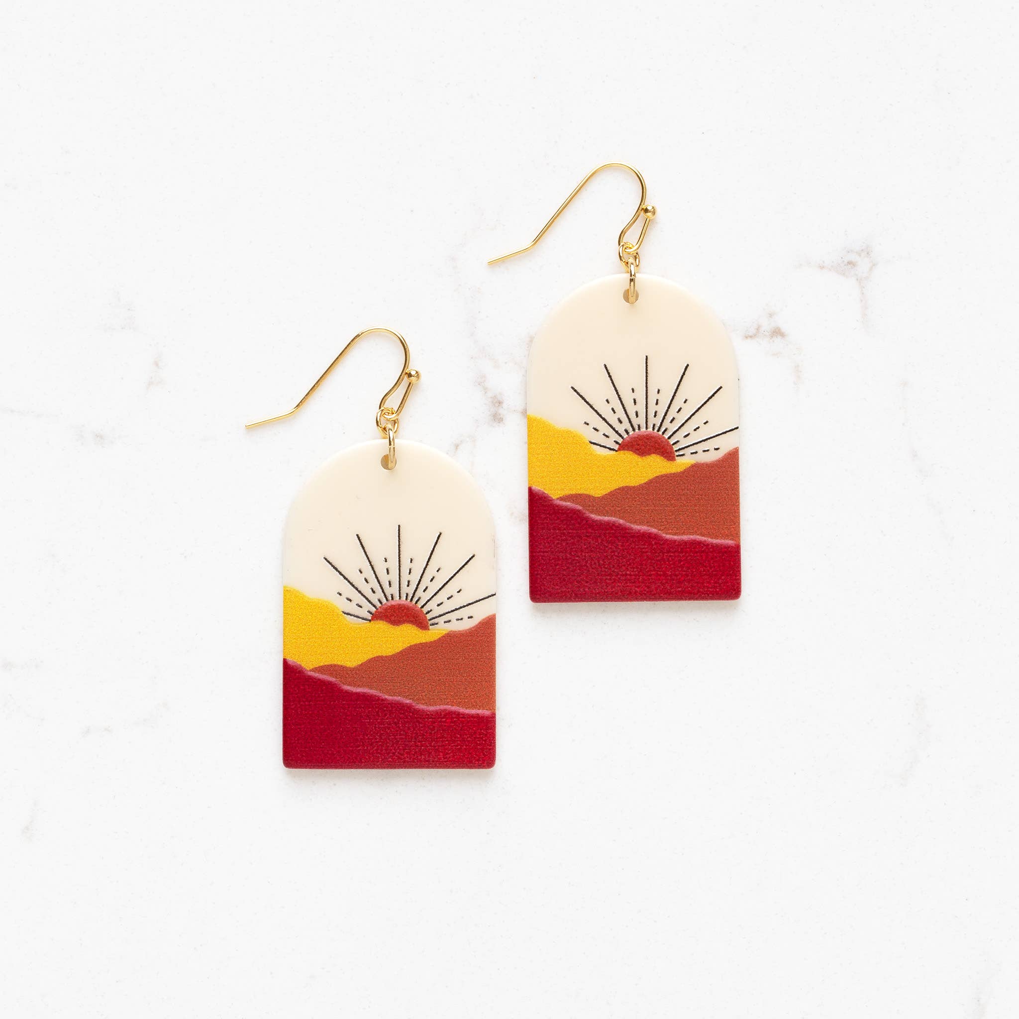 Sunset selling earrings